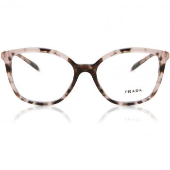 Prada PR 02ZV ROJ1O1 Women’s Eyeglasses Tortoiseshell Size 54 (Frame Only) - Blue Light Block Available