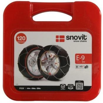 Cadenas para Nieve Jopen Kit 2 Cadenas Nieve JOPE E9 120 - Válida para Varias Medidas Neumáticos