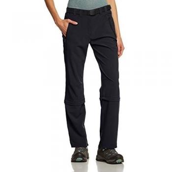 CMP Women's Stretch Zip-Off Trousers - Anthracite XS