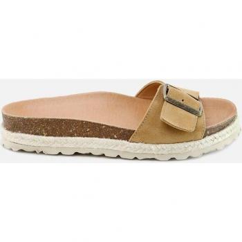 Sandalias Bio Yute Hebilla Cuero Papanatas