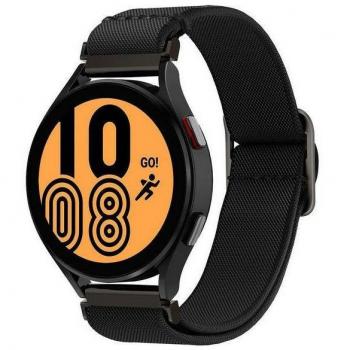 Correa Spigen Fit Lite para Samsung Galaxy Watch4/Watch4 Classic/Watch5 - Negro, compatible con tamaños de 40mm, 42mm, 44mm y 46mm