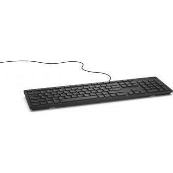 Teclado Dell USB QWERTY KB216 Internacional Negro Compacto