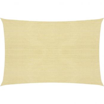 Vela de sombrilla 160g/m² Beige 5x6 m HDPE