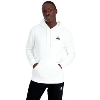 Le Coq Sportif Sudadera con Capucha Essentials N°2 Blanco Puro XXL para Hombre