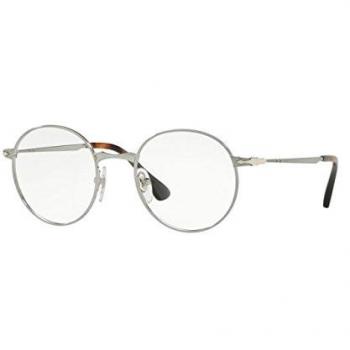Persol 0PO2451V Monturas de gafas, Rectangulares, 47, Gunmetal