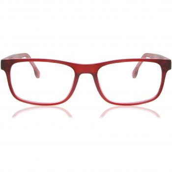 Cuadrado Montuta completa Plastico Borgoña Armazones para Hombre - Gafas Recetadas Anti-Azules - SmartBuy Collection