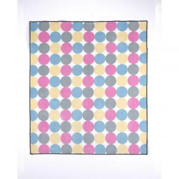 Alfombra Infantil Microfibra Antideslizante D94 Mora Spain Multicolor
