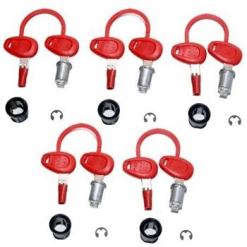 Givi - Lock-Set Same to Lock, 5X e21,e260,e350,e360,e41,v46,e460,e50,e52