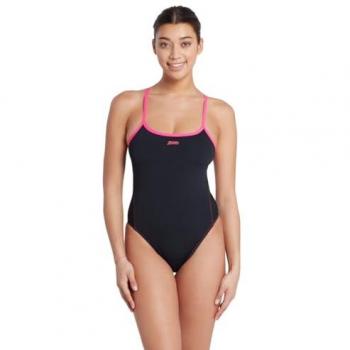 Bañador Zoggs Blaze Skyback One Piece negro rosa mujer - Talla S