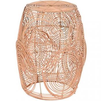 Mesa auxiliar DKD Home Decor Marrón claro 39 x 39 x 53 cm