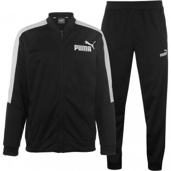 PUMA Baseball Tricot Suit Cl. Chándal, Hombre, Black, L