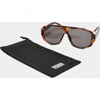 Urban Classics 101 Unisex Sunglasses - Brown Leo/Black
