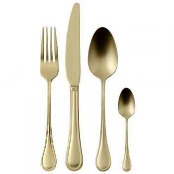 Cubertería de 24 piezas Monoblock Royal Antique Dorado Sambonet