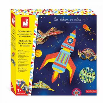 Juego de manualidades Multiactividades Aventureros del Cielo - Janod J07876 JU07876 JANOD