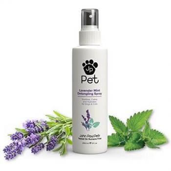 John Paul Pet Espray quitanieves de Menta Lavanda, 236,6 ml.