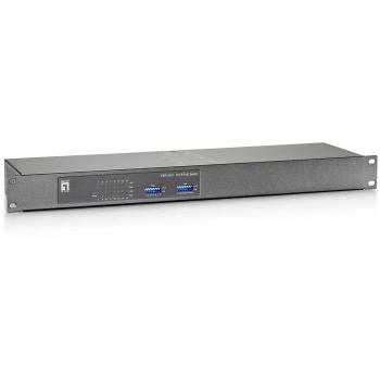 LevelOne 16-Port Fast Ethernet PoE Switch with 150W Power Supply