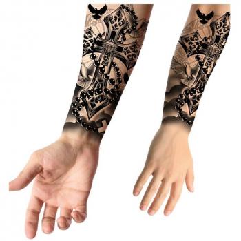 Tatuaje de Cruz y Palomas