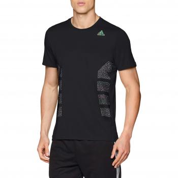 adidas Supernova, Camiseta para Hombre, Negro, M