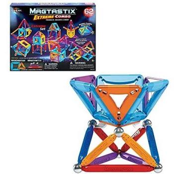 Cra-Z-Art - Juego magnético magtastix extreme combo 62 pz cra-z-art