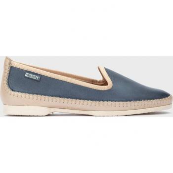 Mocasines de piel AGUILAS W6T en color azul para mujer