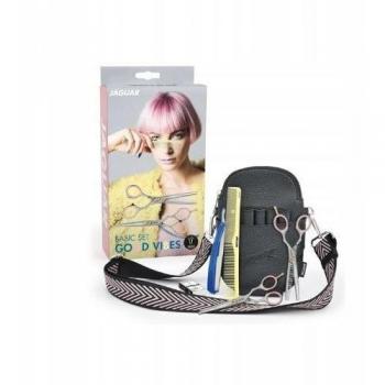 Conjunto de tijeras Jaguar Good Vibes Ergo para un corte relajante