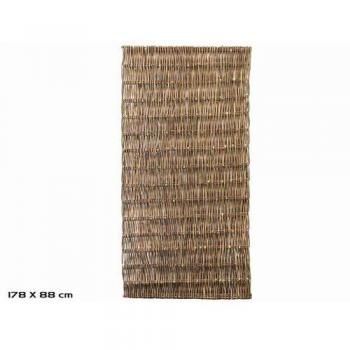 Panel Celosía Decorativa de Mimbre Natural 178x88x3cm