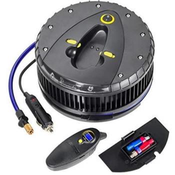 Michelin 92412 Compresor de Alto Rendimiento Digital con LED y Manómetro Desmontable
