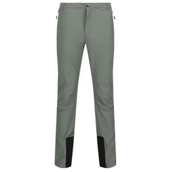 Regatta Men's Mountain III Water-Repellent Walking Trousers in Agave Green, Size 36