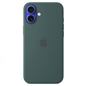 Funda de Silicona con MagSafe para iPhone 16 Plus - Verde Lago