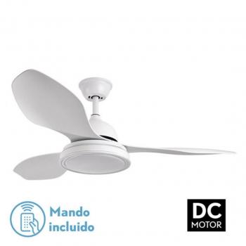 Ventilador de Techo DC Datoo Blanco 48W con 6 Velocidades y Mando a Distancia