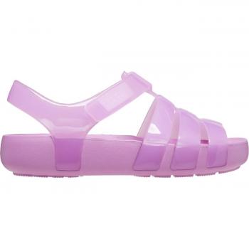 Crocs Kids' Isabella Jelly Sandal - Size J1, Unisex, Comfortable and Durable