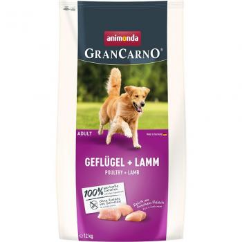 Animonda GranCarno Adult Aves + Cordero - Pack económico: 2 x 12 kg