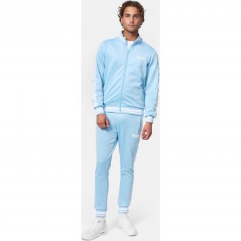 Lonsdale Men's Ashwell Slim Fit Tracksuit, Sand/White