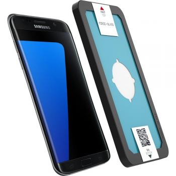 forceglass – Protector de pantalla de cristal templado para Samsung Galaxy S7 Edge