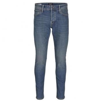 Jack & Jones Slim Fit 5-Pocket Jeans Model 'GLENN' - Blue Denim - Size 30/30
