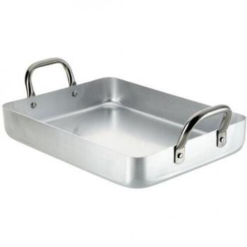 Lacor - 20540F - Rustidera Con Asa Fija 40 cms Aluminio