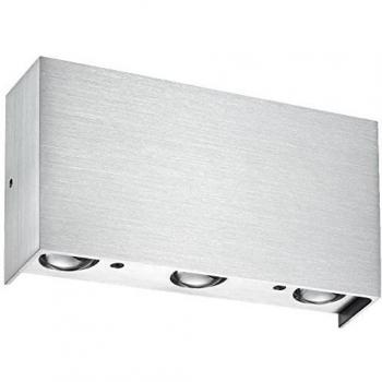 Aplique LED de exterior Stream, interior y exterior, aluminio, 540 lm, IP54