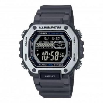 Reloj Digital Negativo Metal Covered Square CASIO MWD-110H-8BVEF