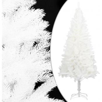 vidaXL Artificial Christmas Tree Lifelike Needles White 150 cm