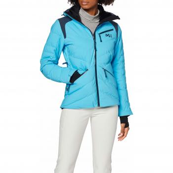 MILLET Heiden Stretch JKT W Chaqueta, Mujer, Light Blue, XXL