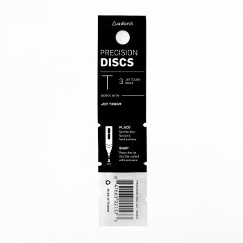 Adonit - Pack de 3 discos de reemplazo transparentes para pen stylus
