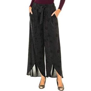 Desigual Fluro Studio 84 - Pantalón, Mujer, Color Schwarz, tamaño Small