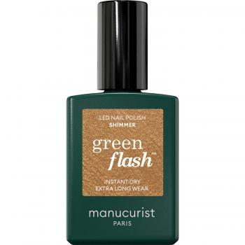 Manucurist - GREEN Flash Instant Dry Extra Long Wear Esmalte de Uñas Shimmer 15 ml