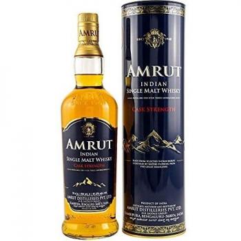 Amrut Indian Single Malt Whisky CASK STRENGTH 61,8% Vol. 0,7l in Tinbox