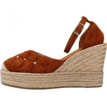 Sandalias con cuña Unisa para mujer color marrón CIFE NS