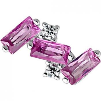 Ear Candy - Piercing Cira de plata bañada en rodio