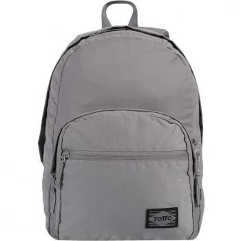 Mochila juvenil TOTTO Koren-G66 de color gris