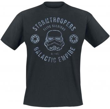 Star Wars Rogue One - Stormtroopers Elite Soldiers Camiseta Negro XXL