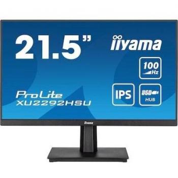 iiyama ProLite XU2292HSU-B6 Monitor de 21.5 Full HD LED con tecnología IPS y frecuencia de actualización de 100Hz
