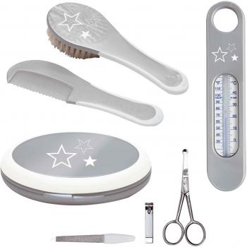 Bébé-Jou 624037 - Conjunto de aseo, color plata